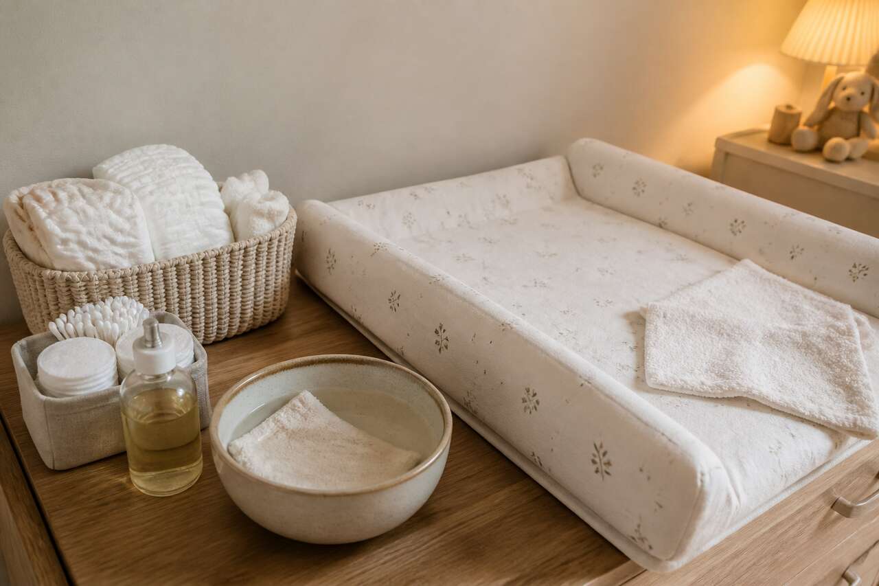 Change de bébé : faut-il utiliser de l'eau ou du liniment ?