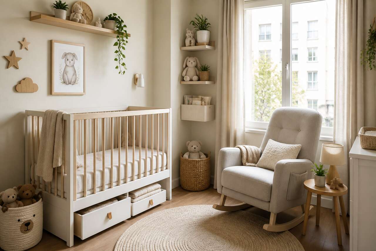 Les avantages d'un coin bébé dans un petit espace