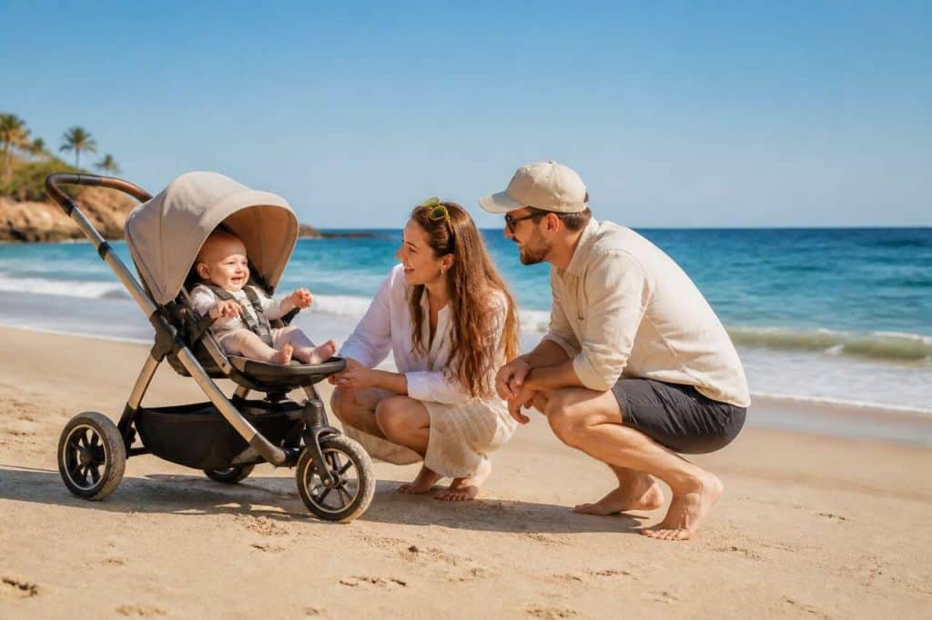 Quelle poussette choisir pour la plage ?