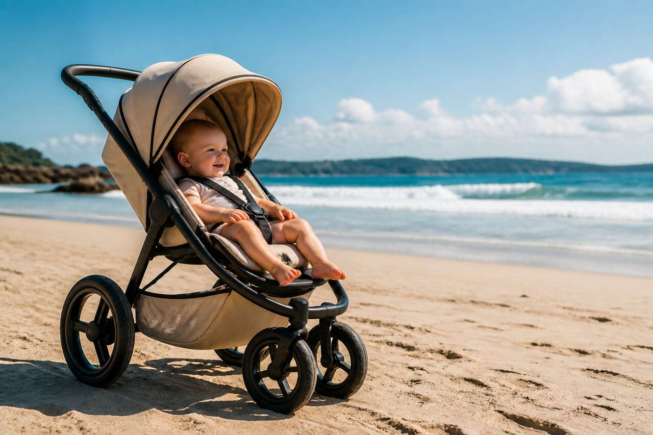 Pourquoi opter pour une poussette spéciale plage ?