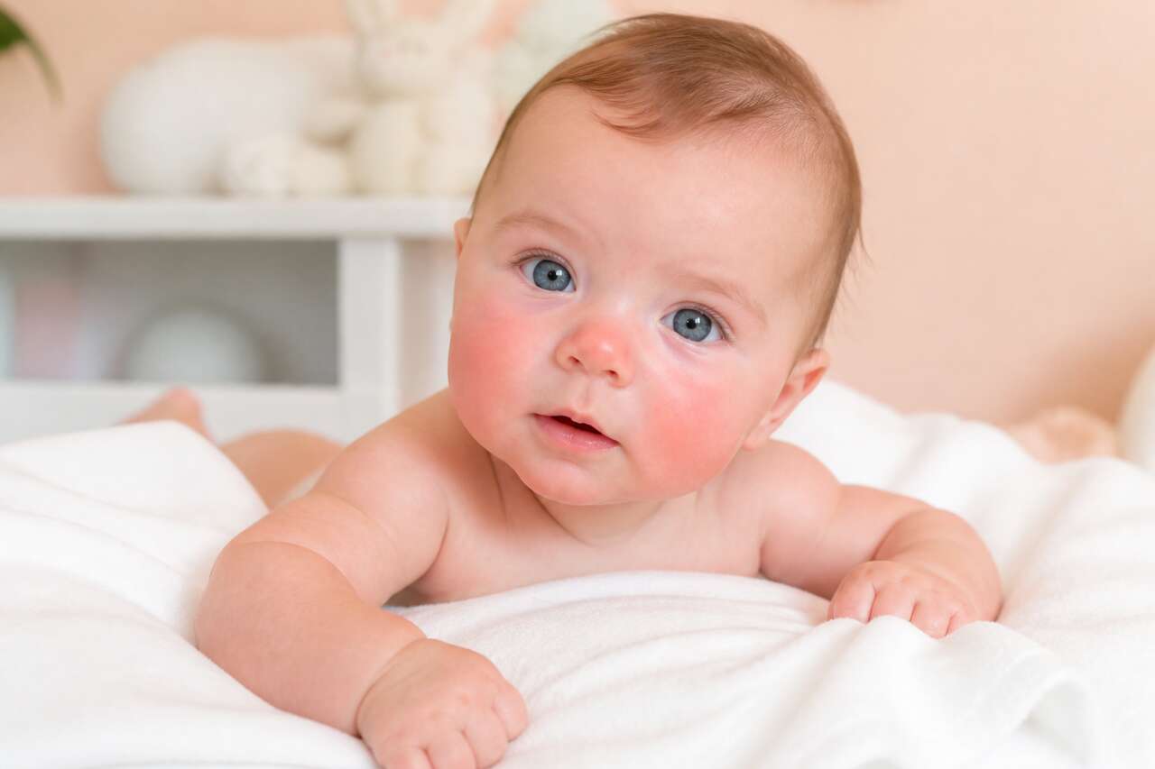 Les signes d'un coup de soleil chez le bébé Les signes d'un coup de soleil chez le bébé