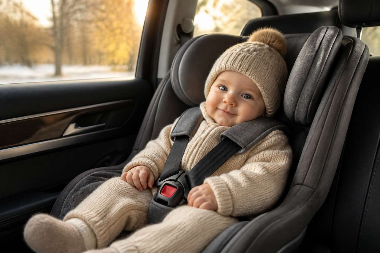 Habiller bébé confortablement pour le voyage
