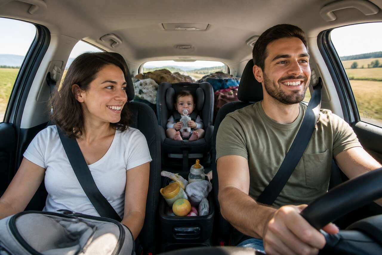 Long trajet avec bébé : tout ce qu'il faut prévoir