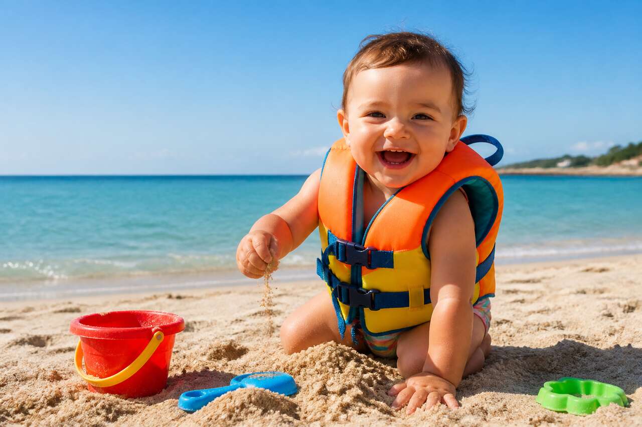 Bouée, brassard ou gilet : que choisir pour bébé ?