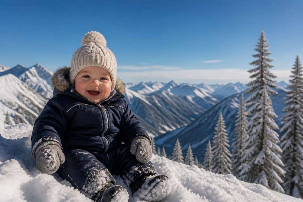 Bébé à la montagne : 5 précautions à prendre impérativement