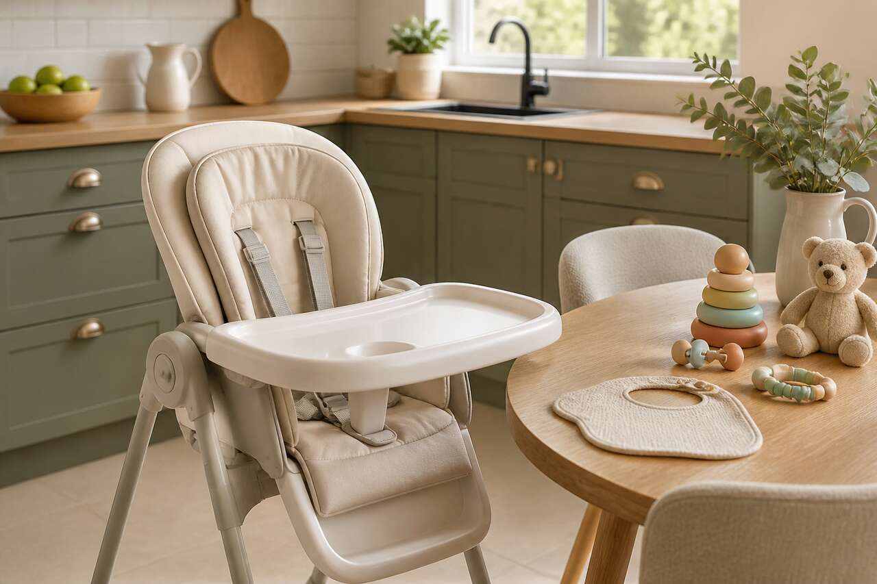 Comment choisir la chaise haute de bébé