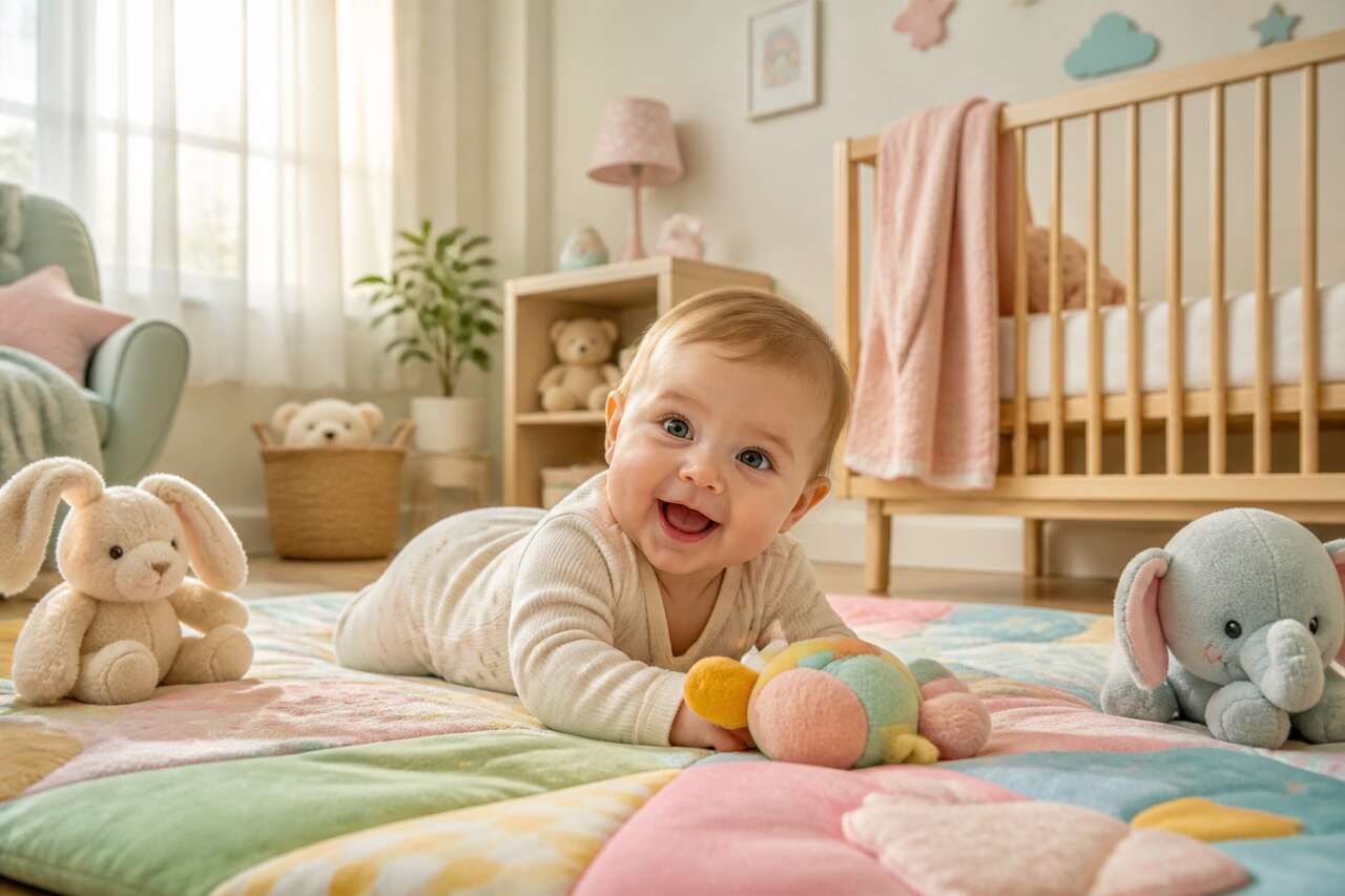 À quel âge bébé se retourne seul ?