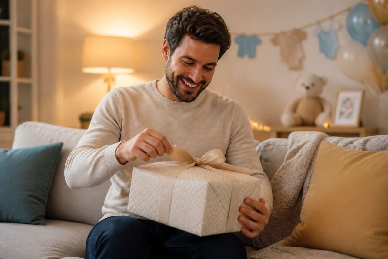 Occasions clés pour offrir un cadeau au futur papa