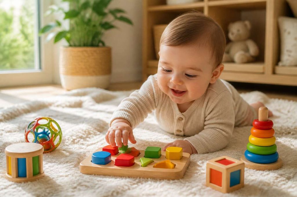 Activités pour favoriser l'éveil de bébé