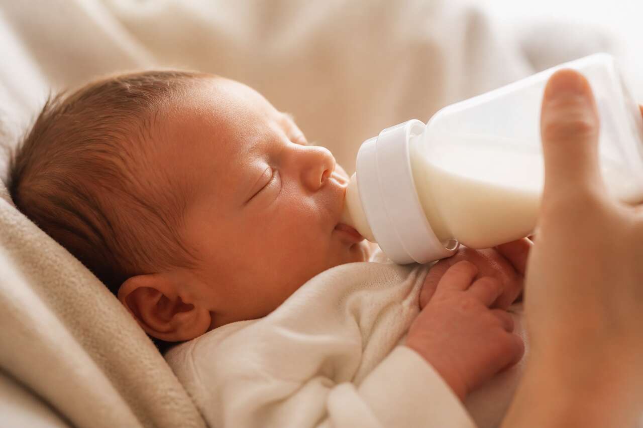 Alimentation de 0 à 4 mois : du lait, rien que du lait