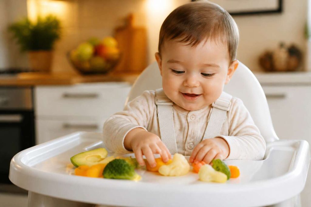 Intégrer les morceaux dans les repas de bébé : quand et comment s'y prendre