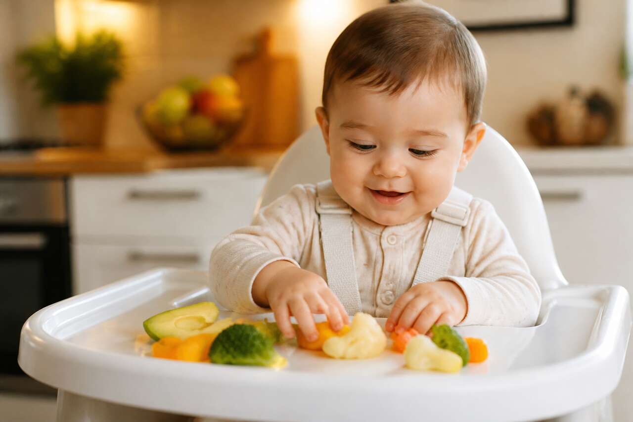 Intégrer les morceaux dans les repas de bébé : quand et comment s'y prendre