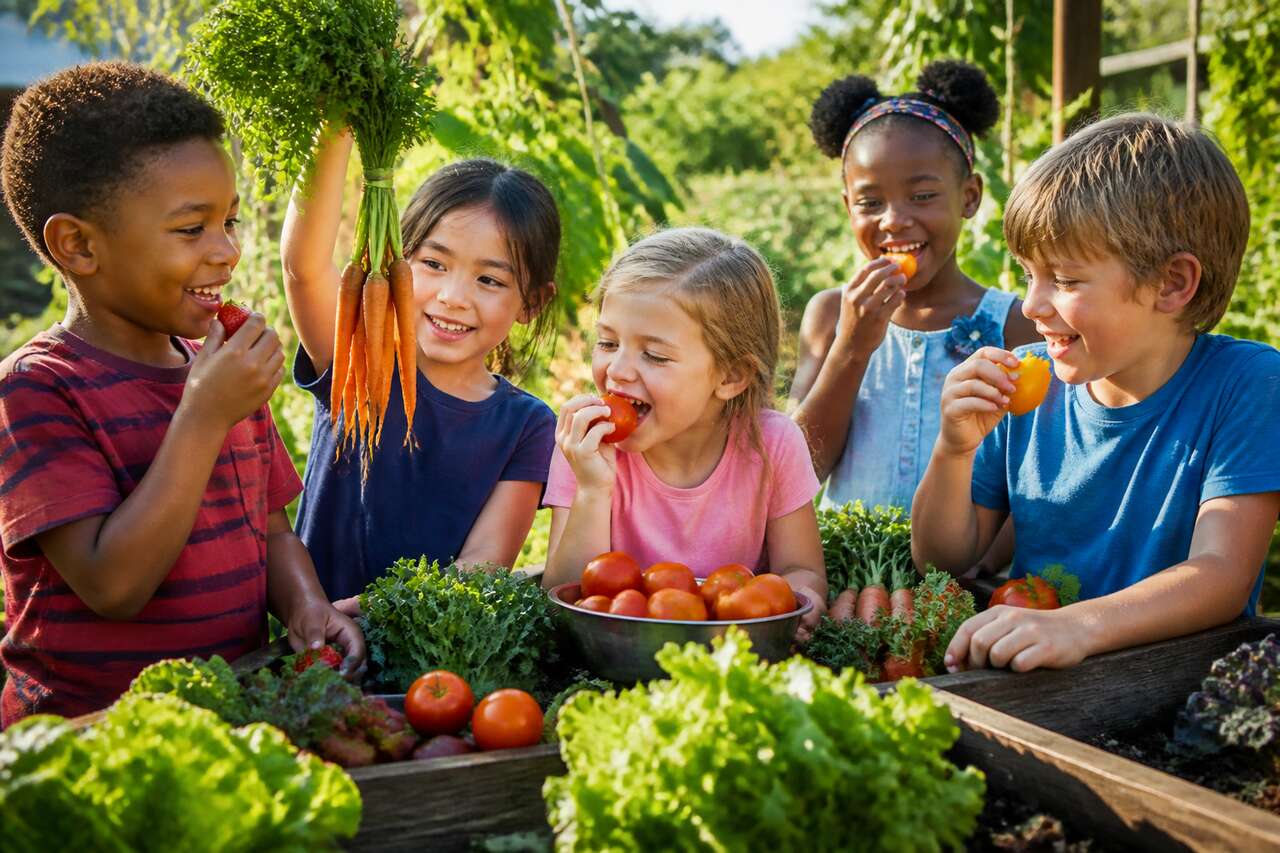 Les bienfaits des fruits et légumes sur la santé des enfants