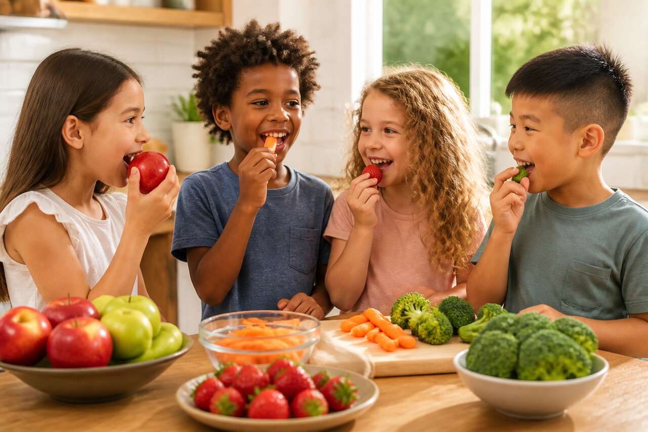 L'importance des fruits et légumes pour la santé de l'enfant L'importance des fruits et légumes pour la santé de l'enfant
