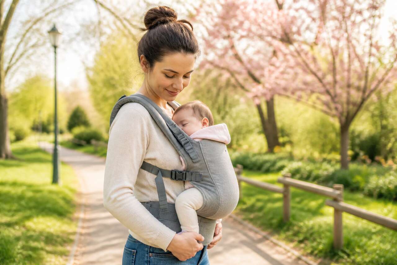 Positionner correctement son bébé en portage physiologique Positionner correctement son bébé en portage physiologique
