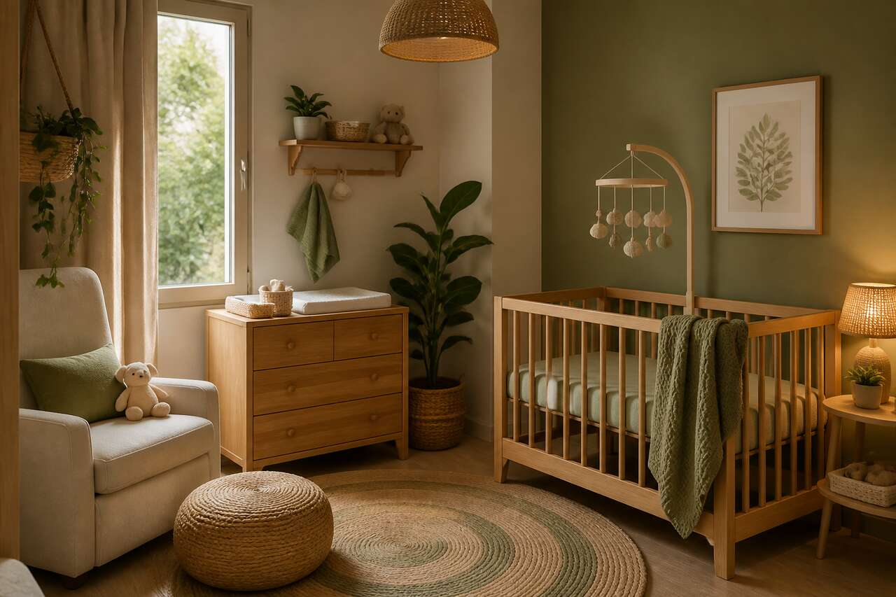 Chambre de bébé en bois : un matériau naturel et chaleureux Chambre de bébé en bois : un matériau naturel et chaleureux