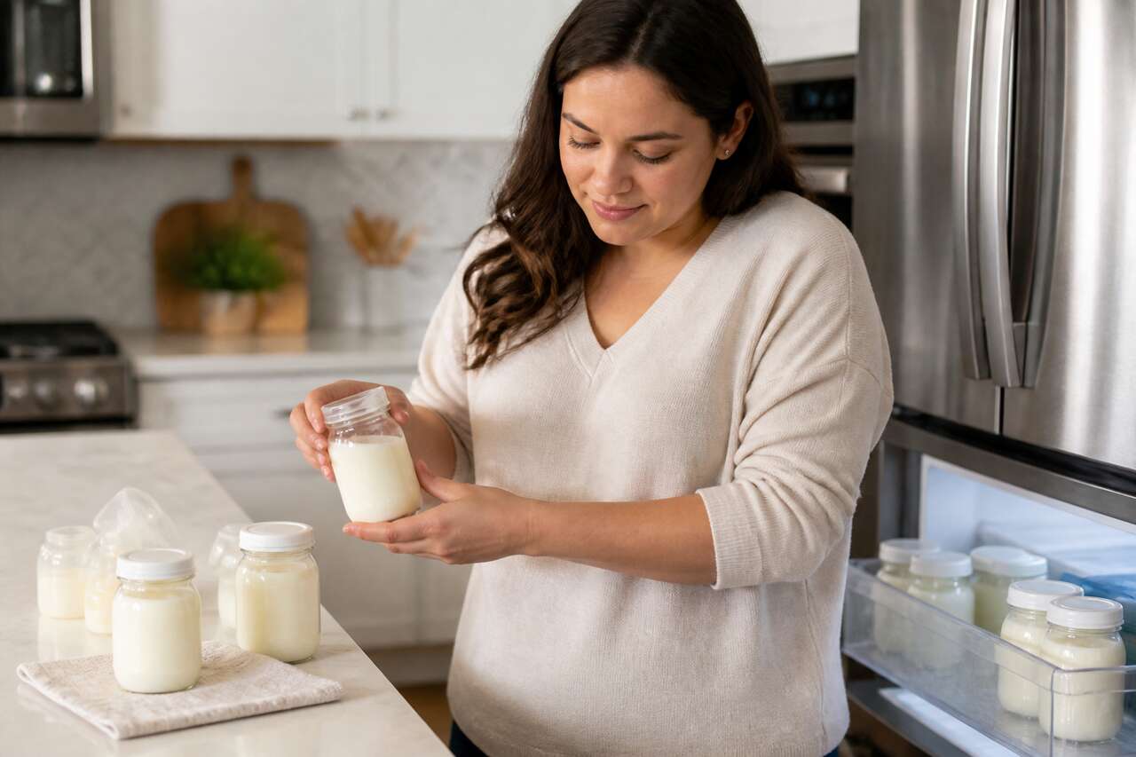 Recueillir correctement le lait maternel