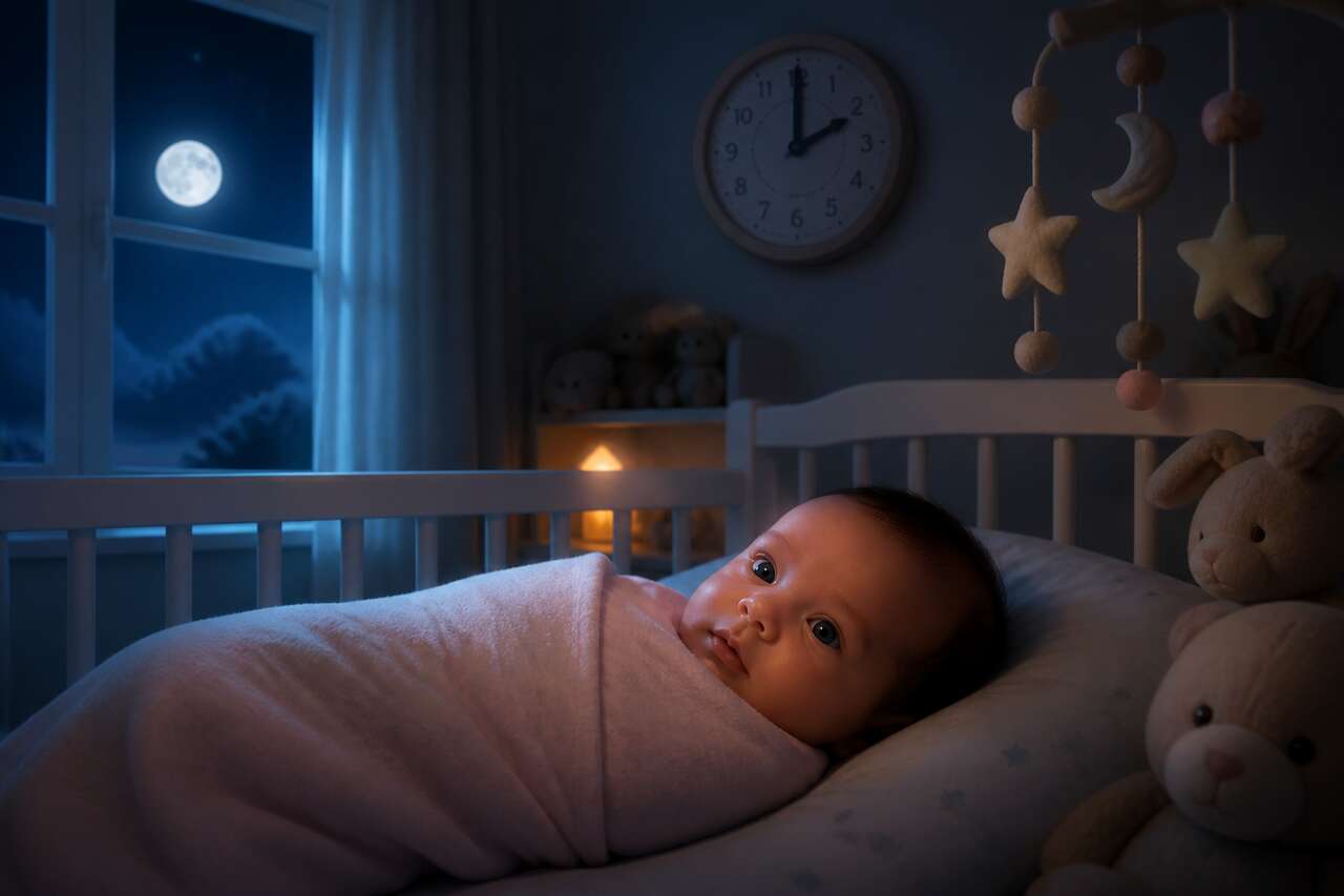 Bébé confond le jour et la nuit : comment l'aider ?