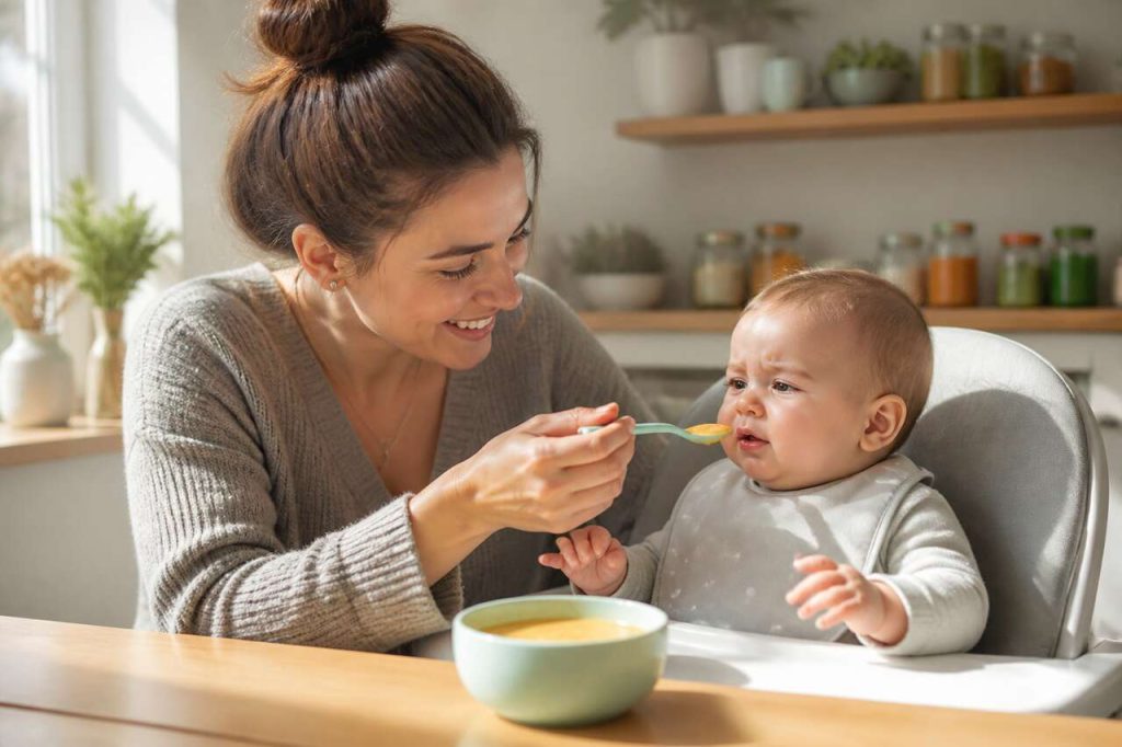 Gérer les caprices de bébé pendant les repas