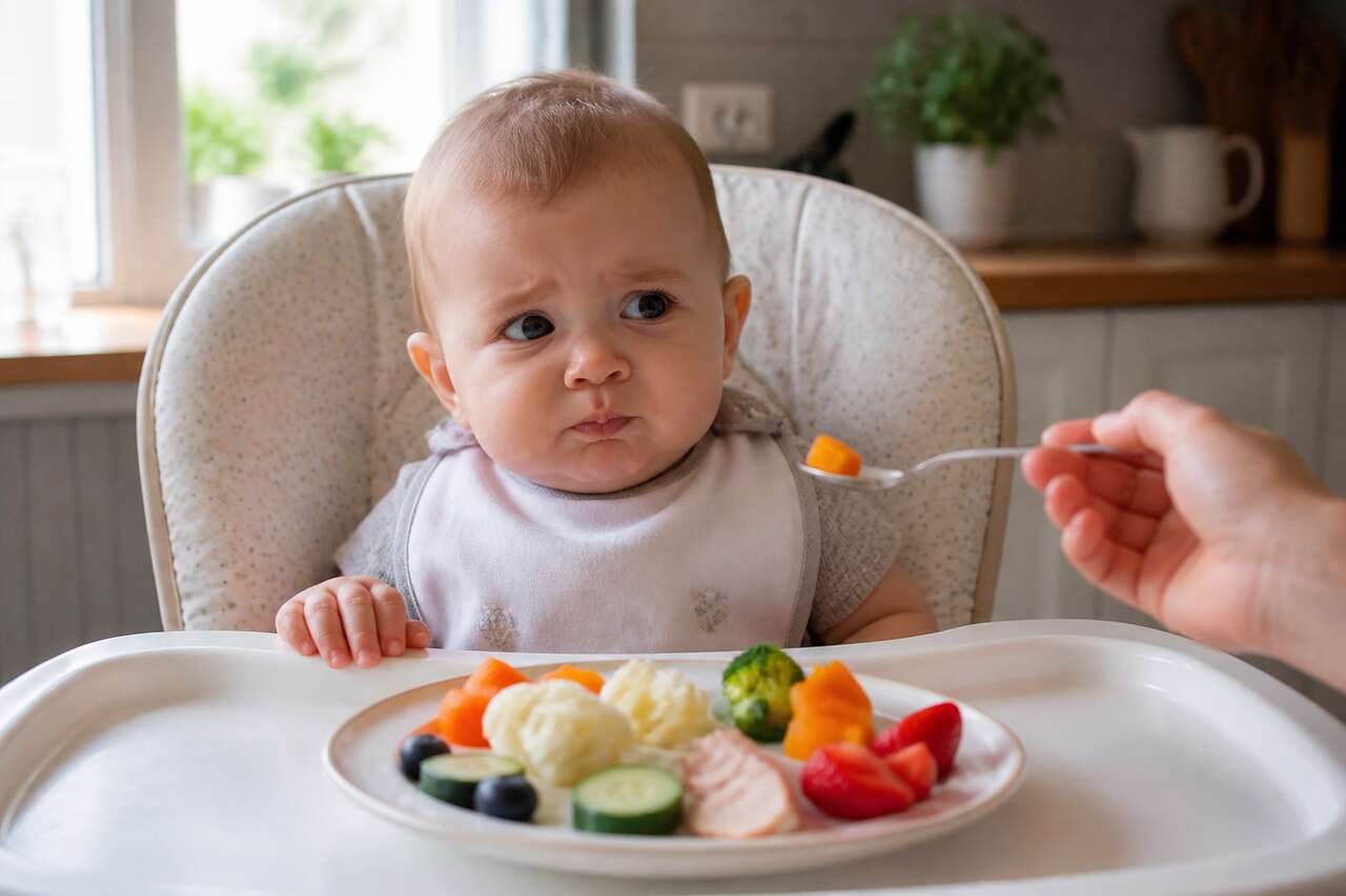Comprendre les caprices alimentaires chez bébé