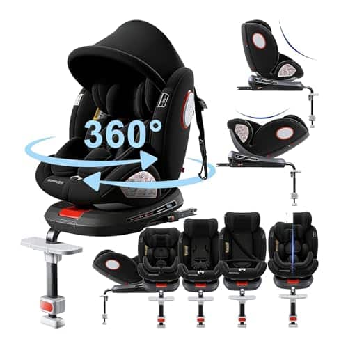 Test : siège auto Magic ZC rotatif à 360° isofix