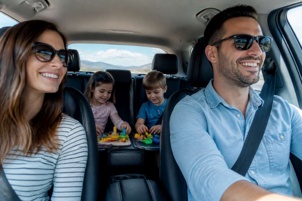 Trajets en voiture : quels jouets choisir pour occuper les enfants ?