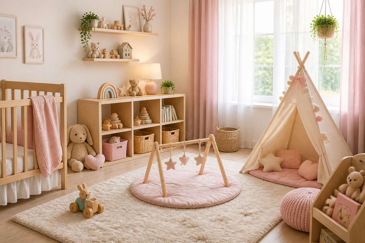 Aménager un espace de jeu et d'exploration dans la chambre