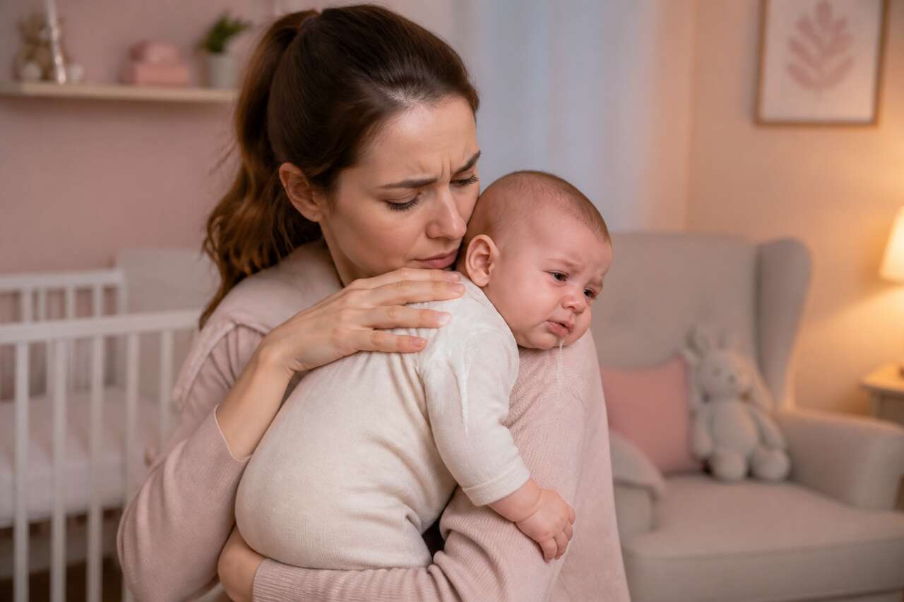 Qu'est-ce qu'une régurgitation chez le nourrisson ?