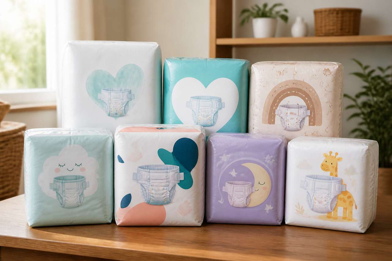 Comparatif des marques populaires de couches pour bébé