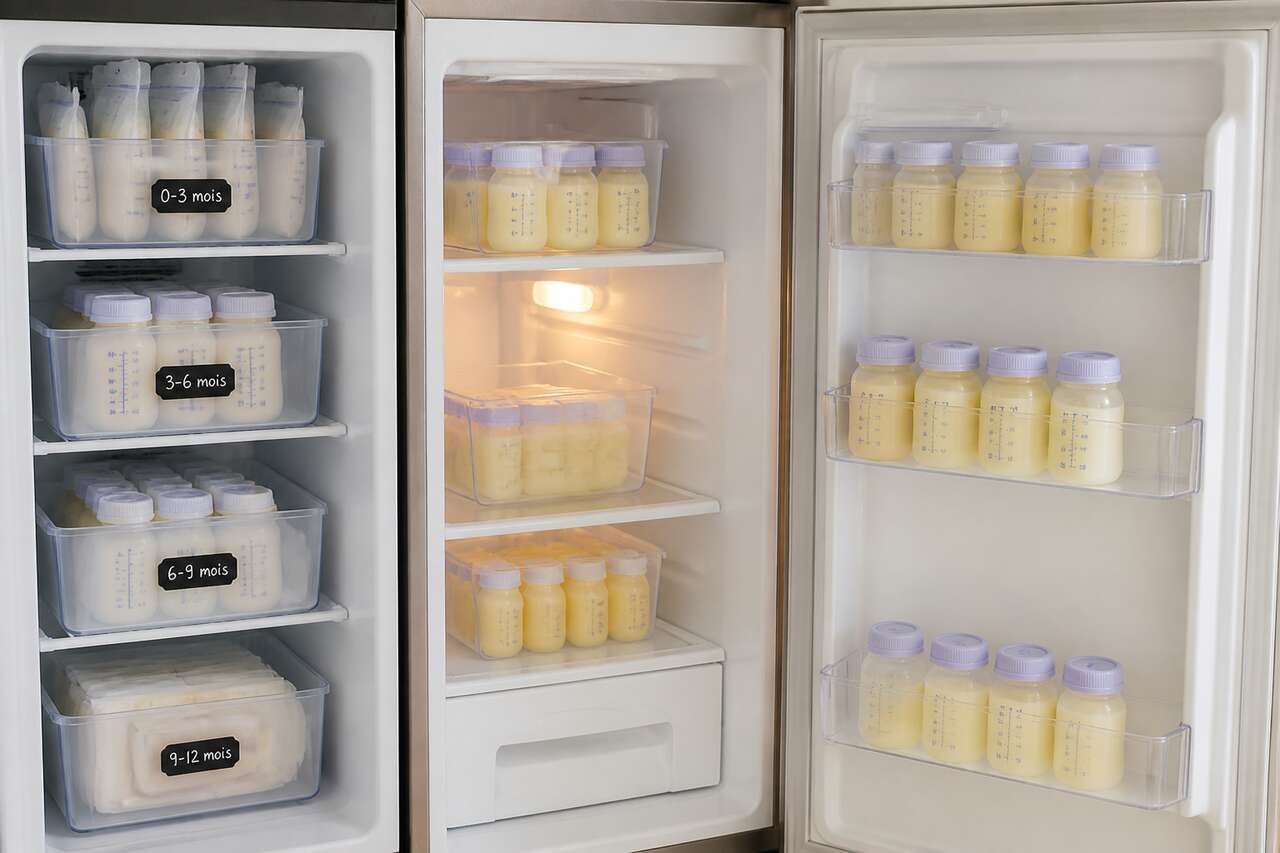 Organisation au frigo et au congélateur: étiquetage, emplacement, rotation Organisation au frigo et au congélateur: étiquetage, emplacement, rotation