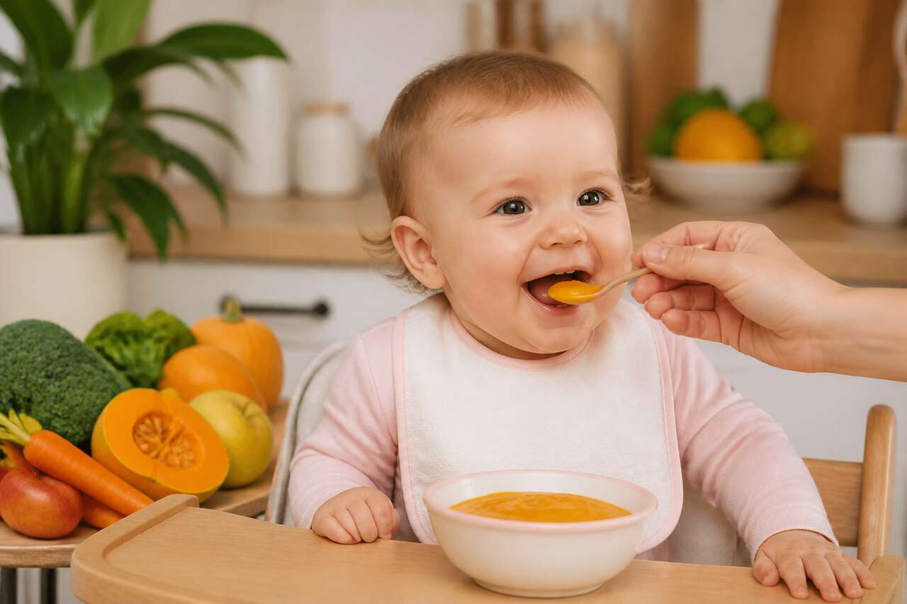 Alimentation bio pour bébé : quels sont les bienfaits ?