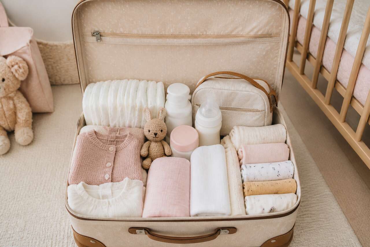 Comment préparer la valise de bébé pour la maternité