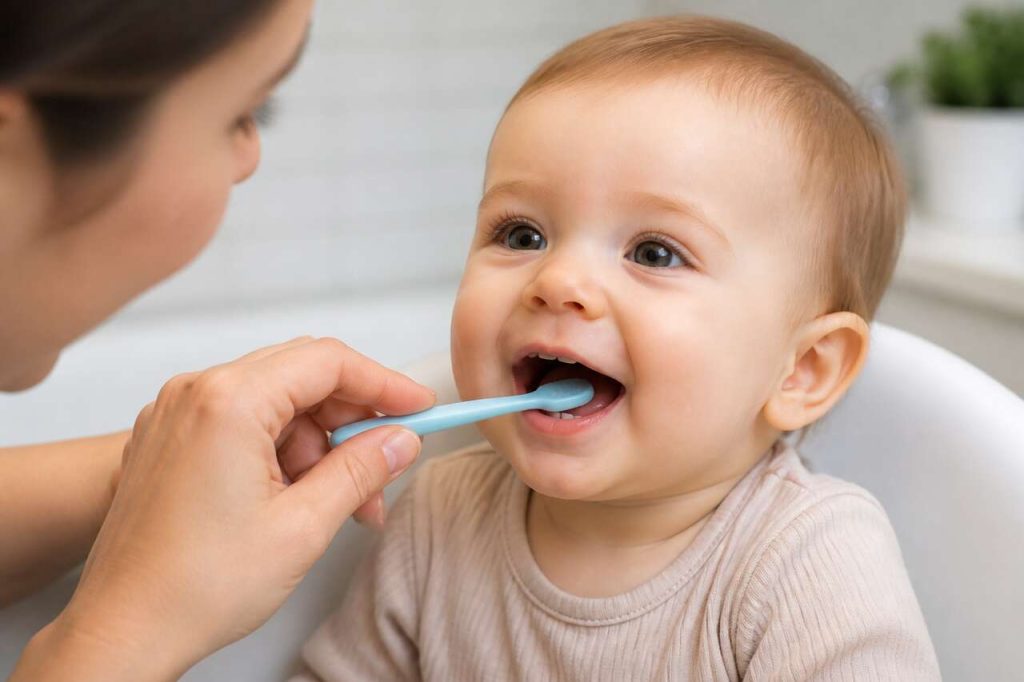 Tout savoir sur le brossage des dents de bébé