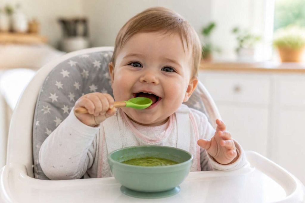 5 astuces pour bien faire manger bébé