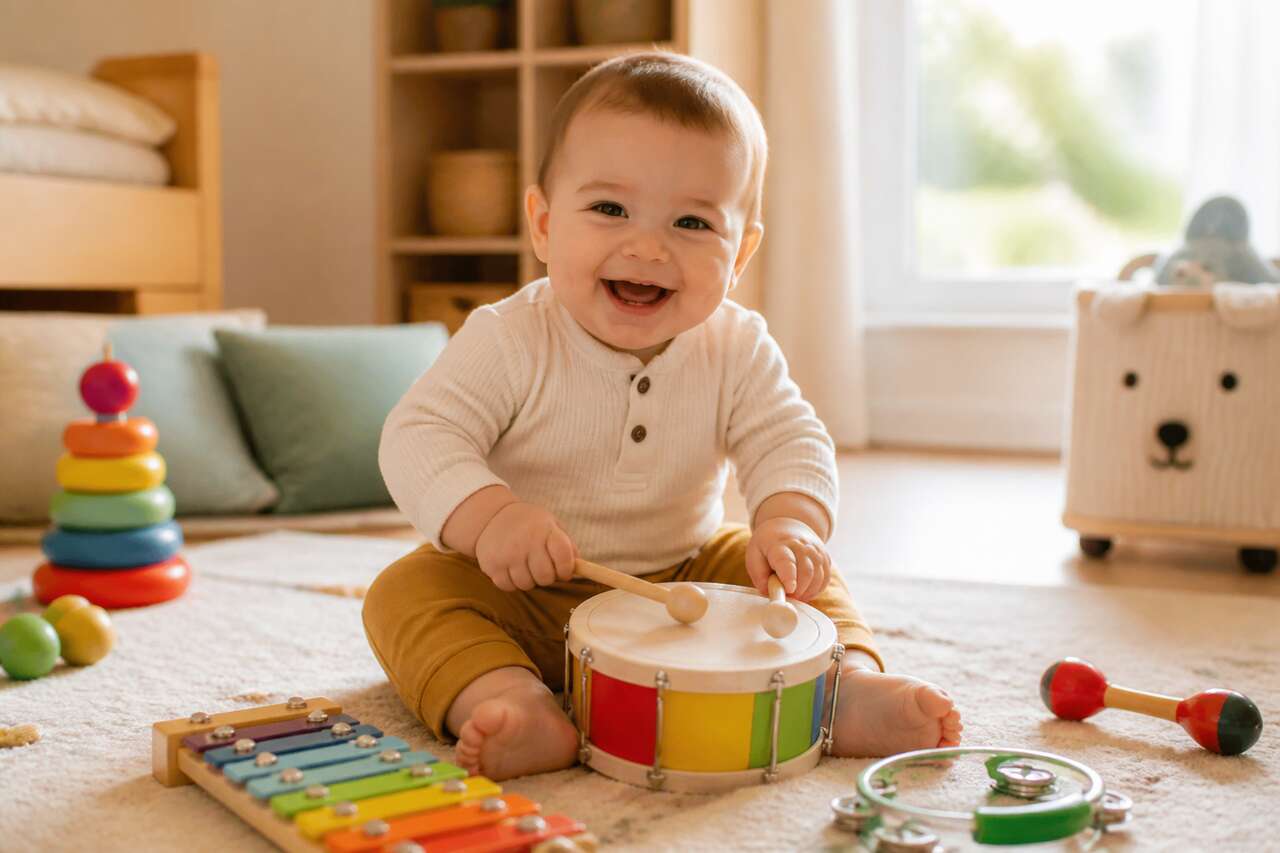 Éveil musical bébé : bienfaits et activités pour stimuler votre enfant