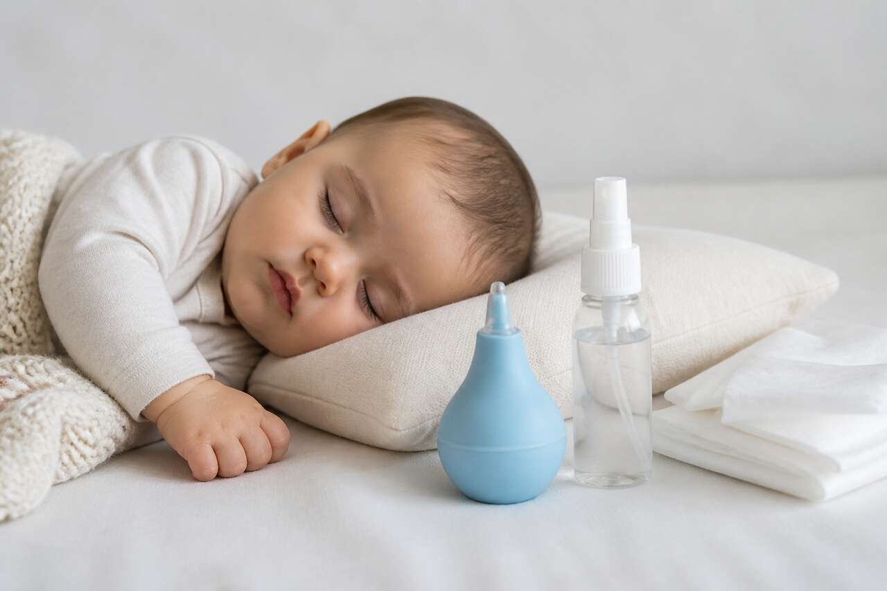 Lavage nasal ou mouche-bébé : ce qui marche et à quel moment Lavage nasal ou mouche-bébé : ce qui marche et à quel moment