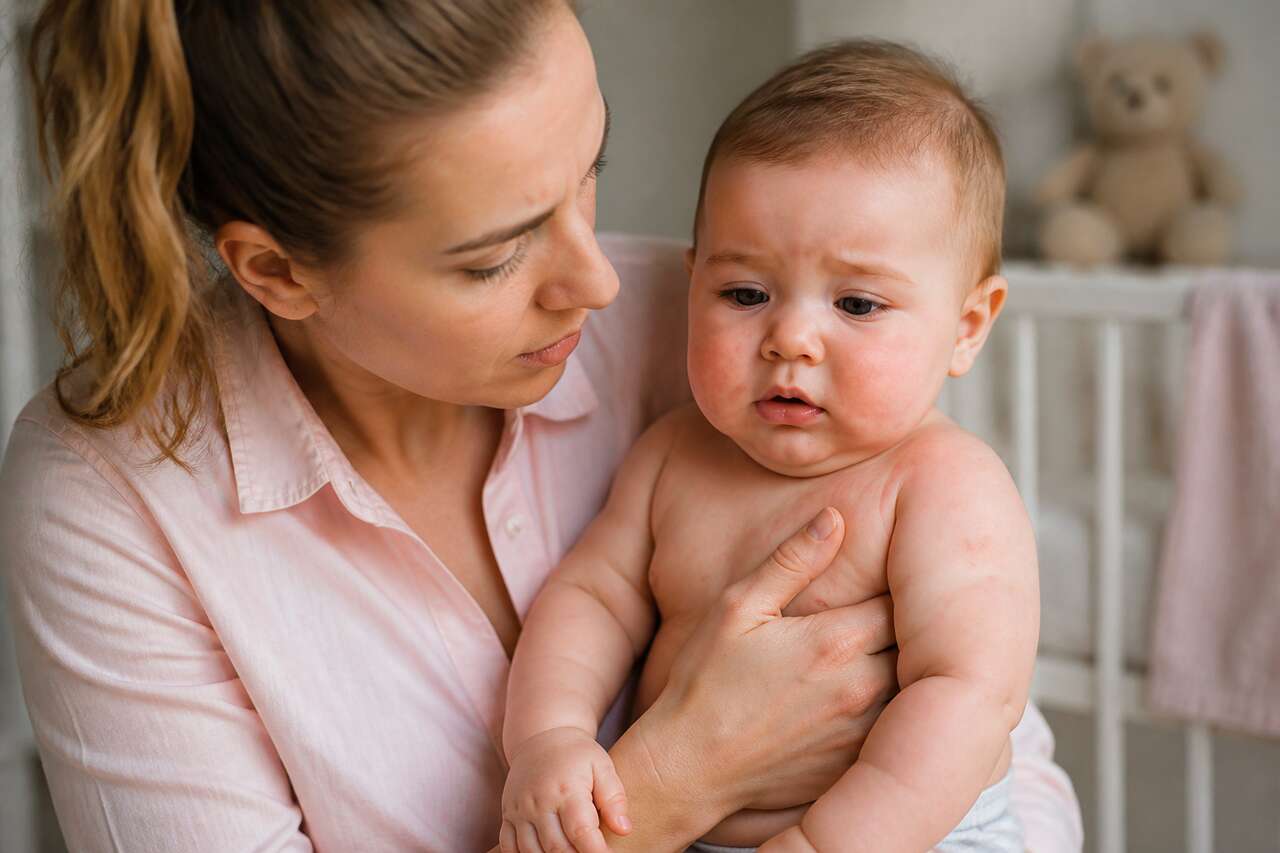 Réaction allergique chez bébé: signes, premiers gestes et quand consulter Réaction allergique chez bébé: signes, premiers gestes et quand consulter