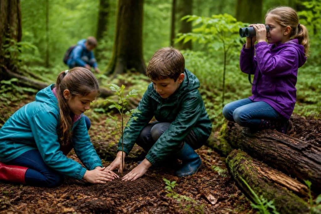 Sensibiliser les enfants à l'environnement : conseils pratiques