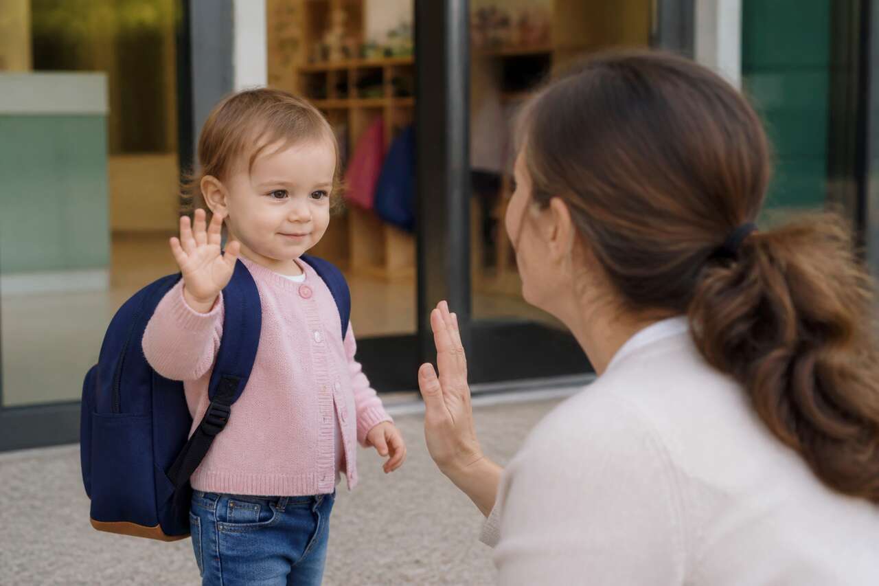 Astuce: installer un rituel de s&eacute;paration court, clair et constant