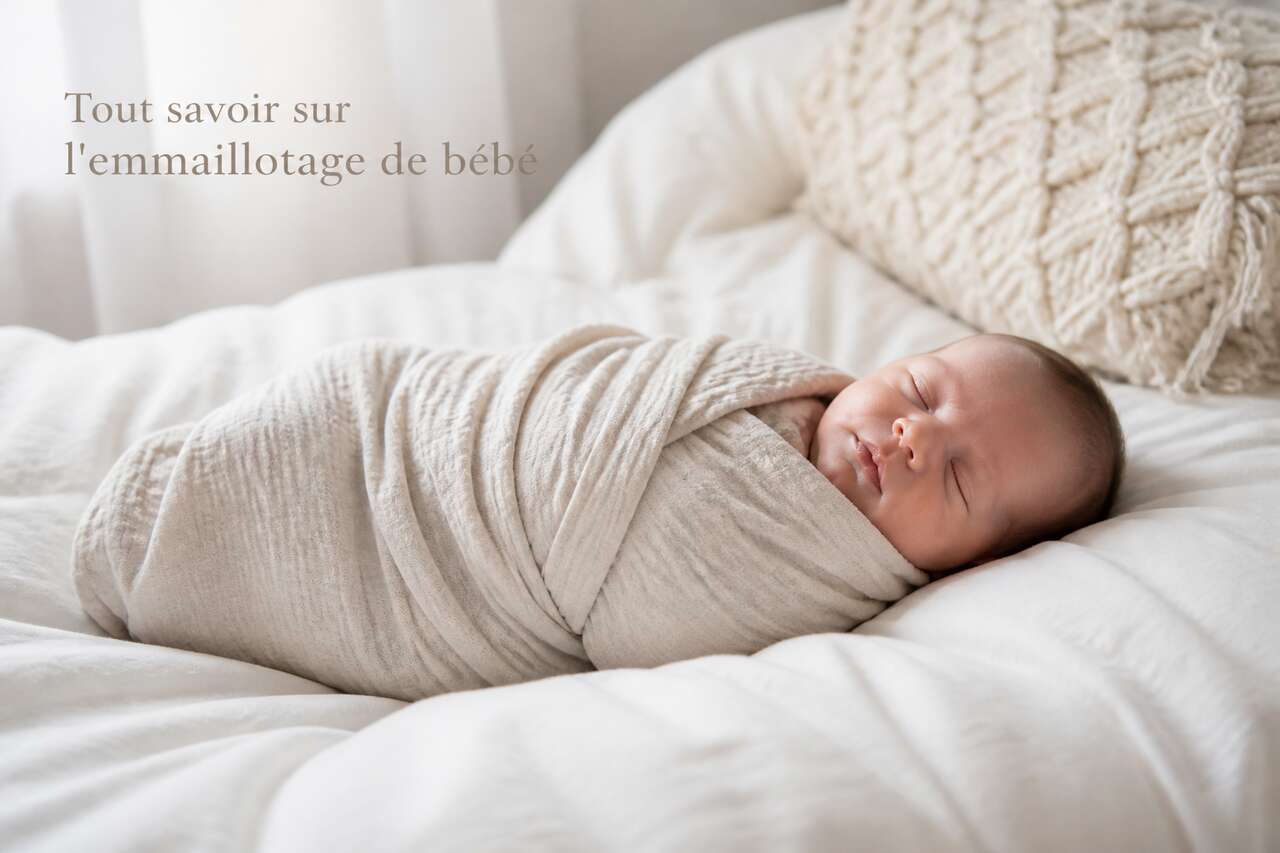 Tout savoir sur l'emmaillotage de bébé