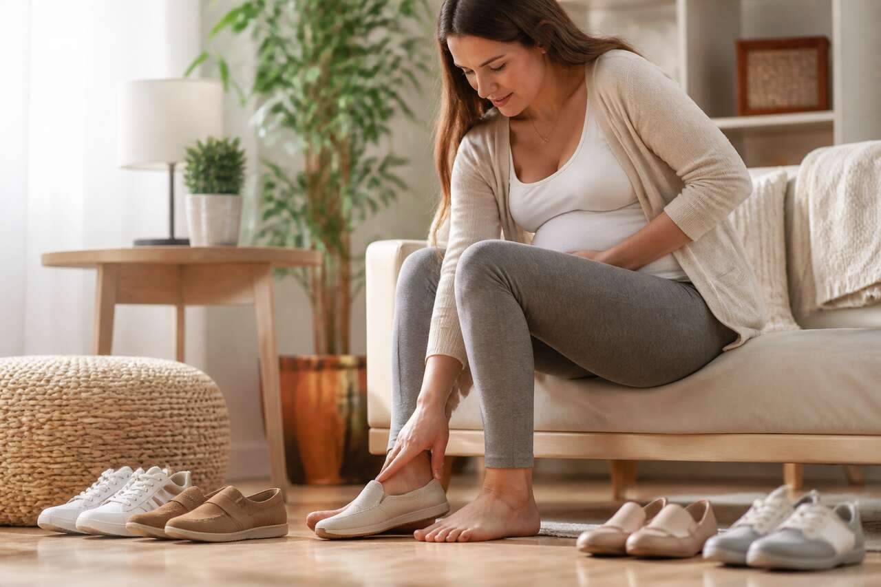 Pourquoi les pieds changent pendant la grossesse Pourquoi les pieds changent pendant la grossesse