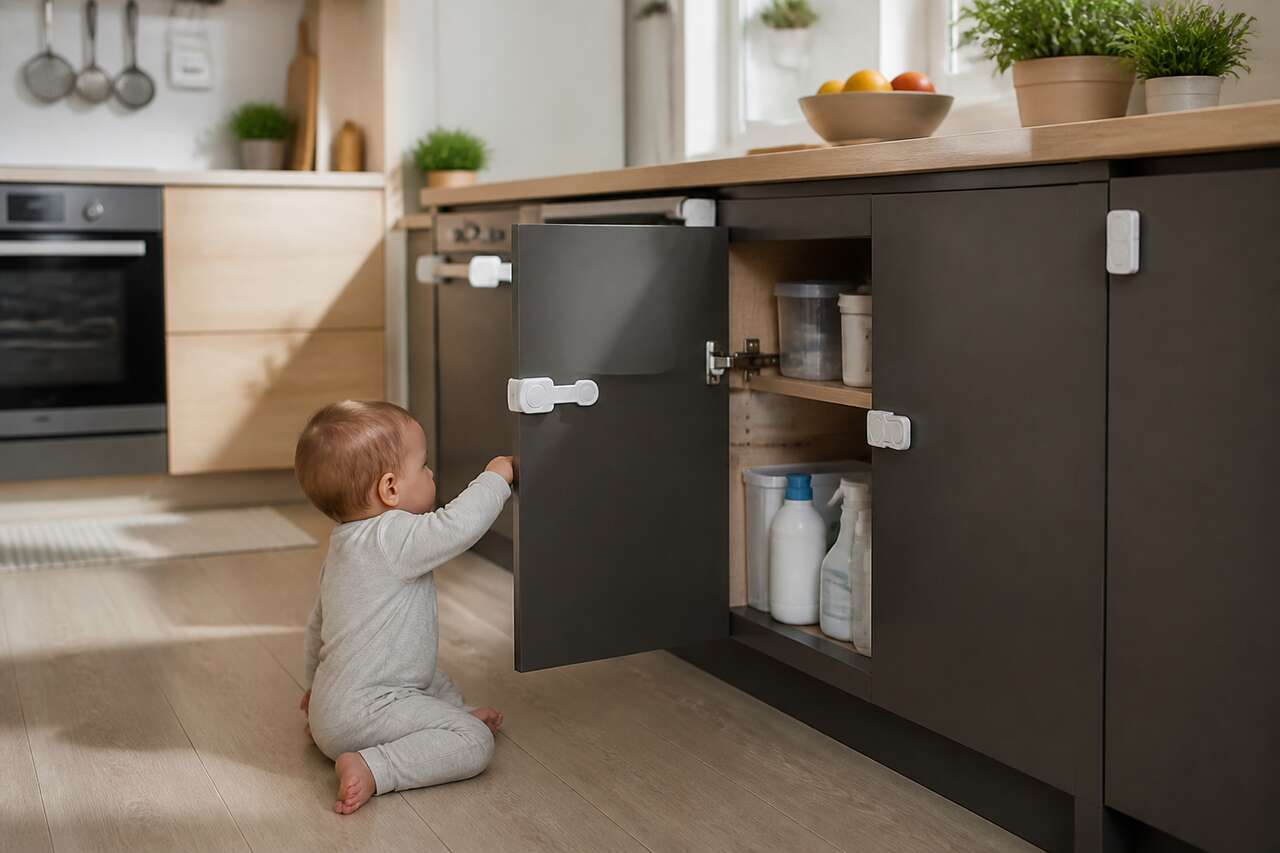 Bloquer l&rsquo;acc&egrave;s aux produits toxiques et aux objets coupants