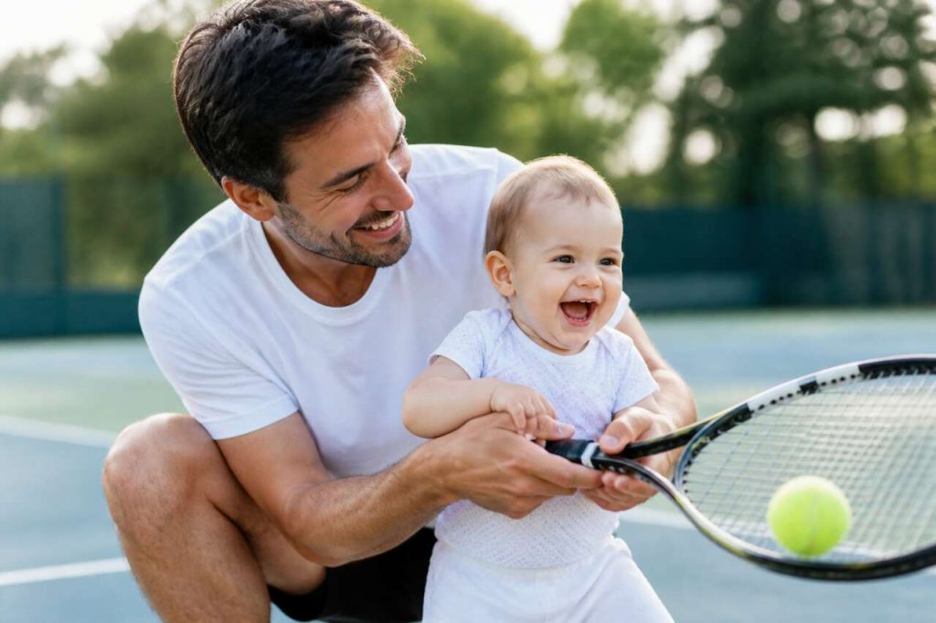 5 activités sportives à pratiquer avec bébé
