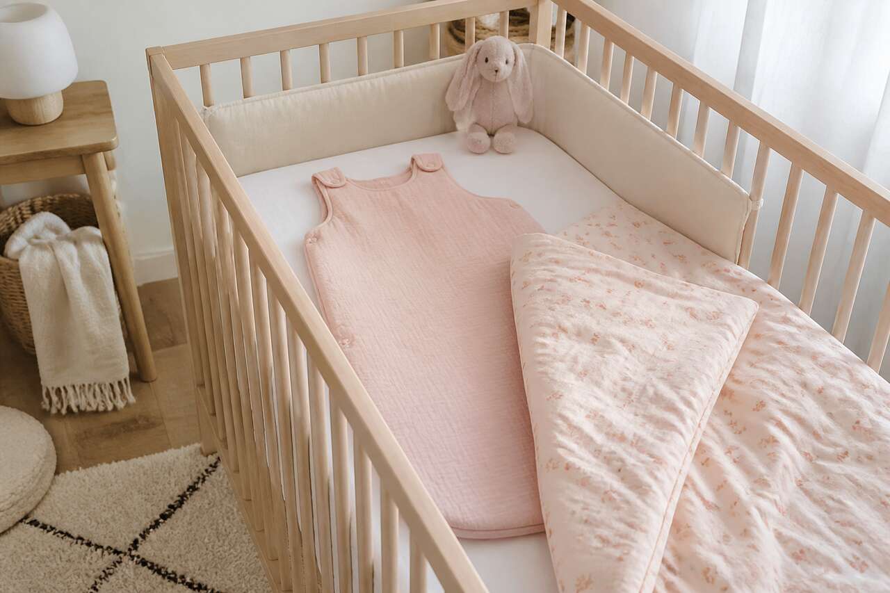 Gigoteuse, draps ou couette : quel linge de lit choisir pour bébé ?
