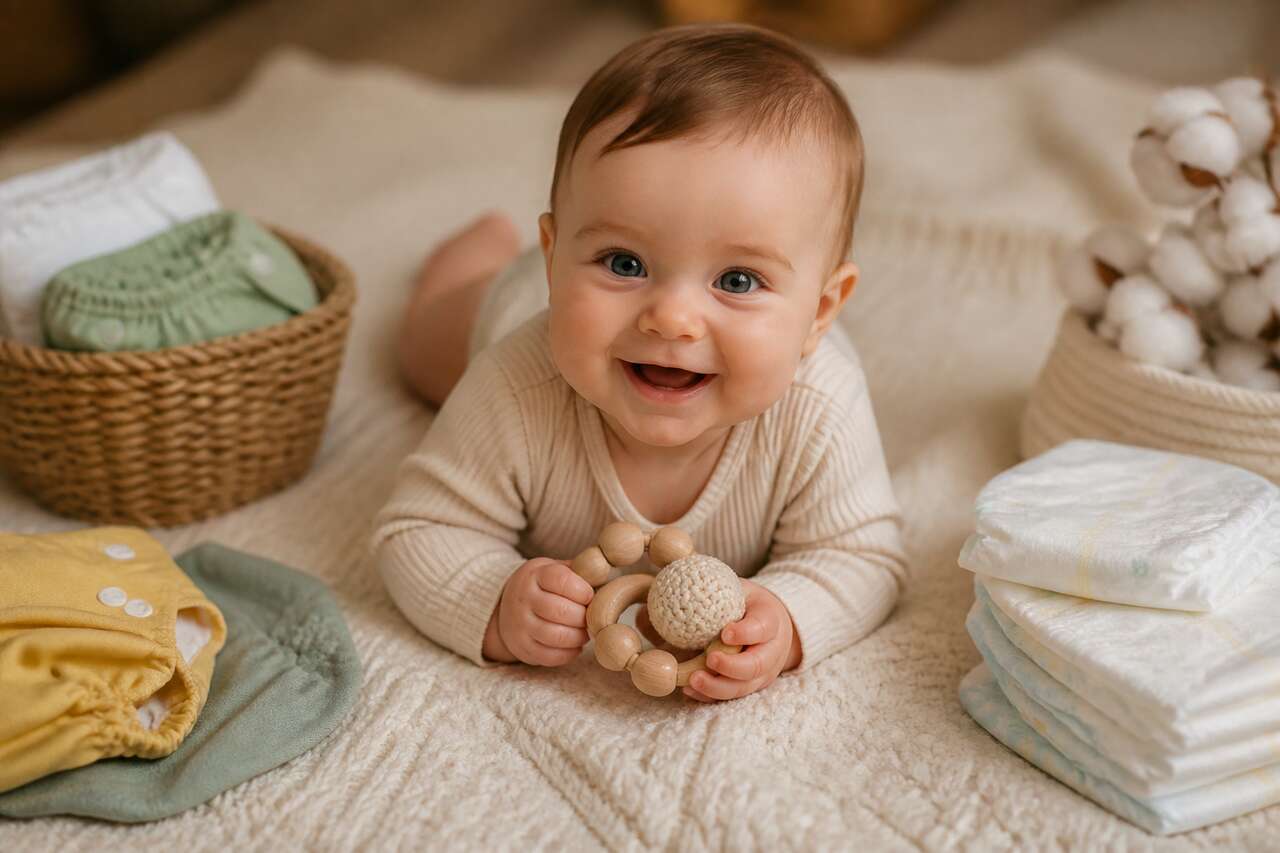 Confort et motricité : quelles couches gênent le moins bébé Confort et motricité : quelles couches gênent le moins bébé