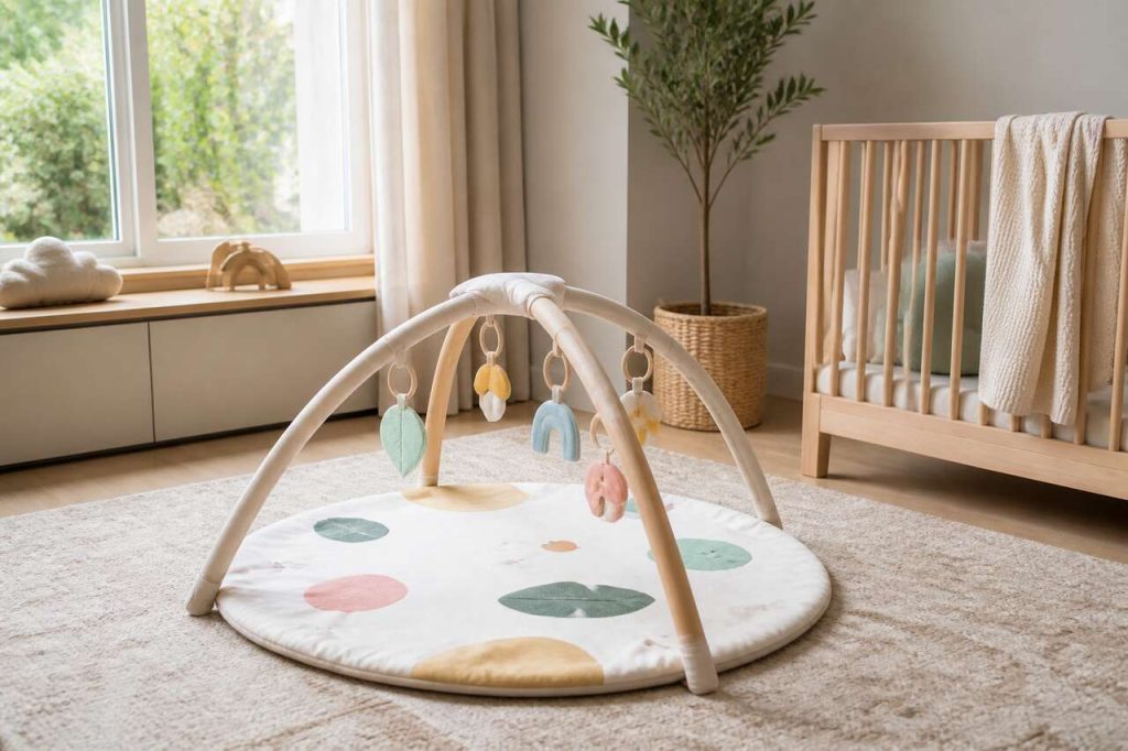 Comment choisir le tapis d'éveil de bébé