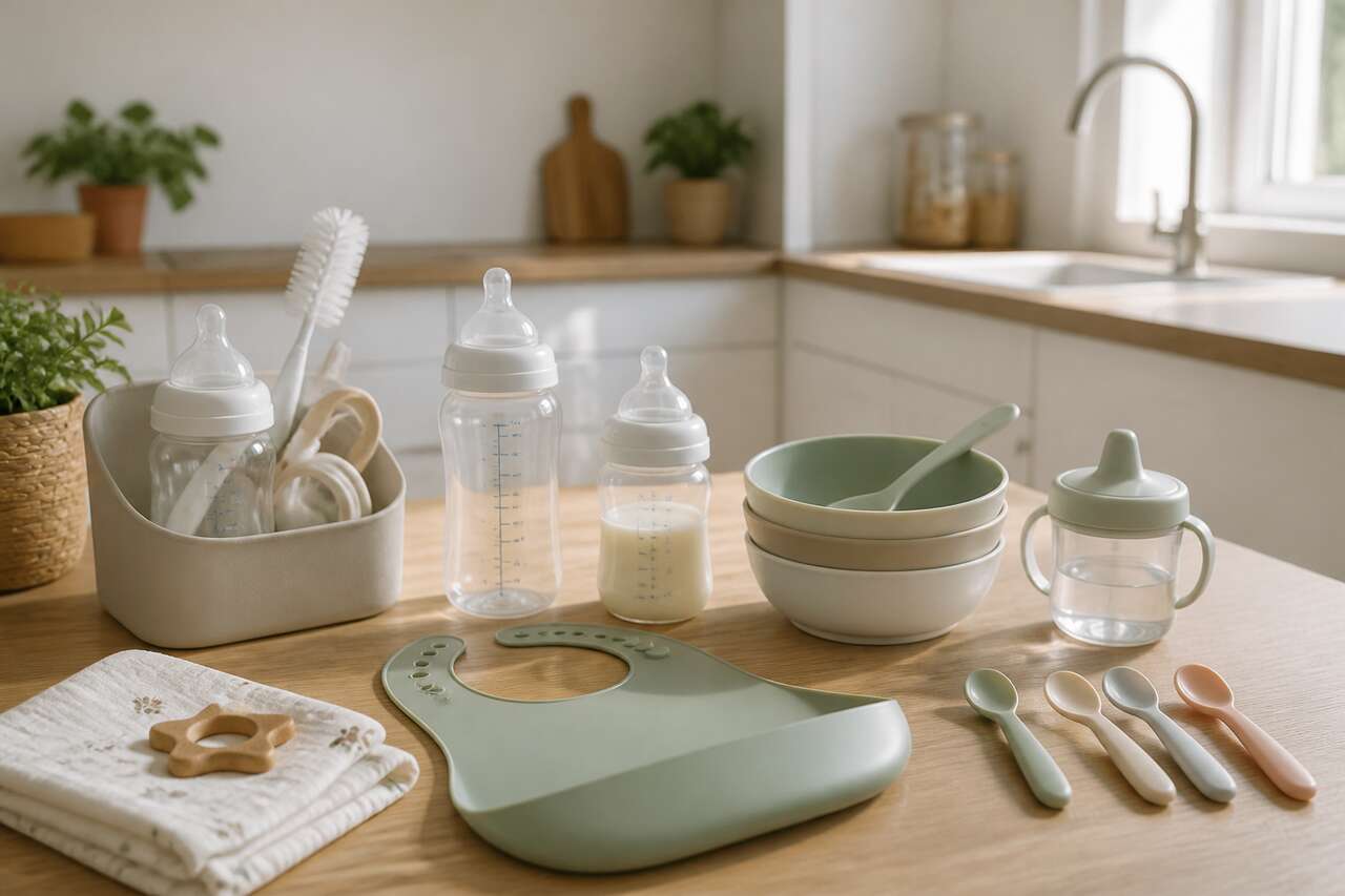 Bien s'équiper pour le repas de bébé : le guide essentiel