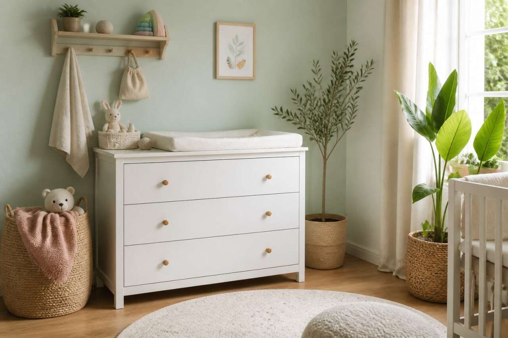 Où installer la table à langer ?