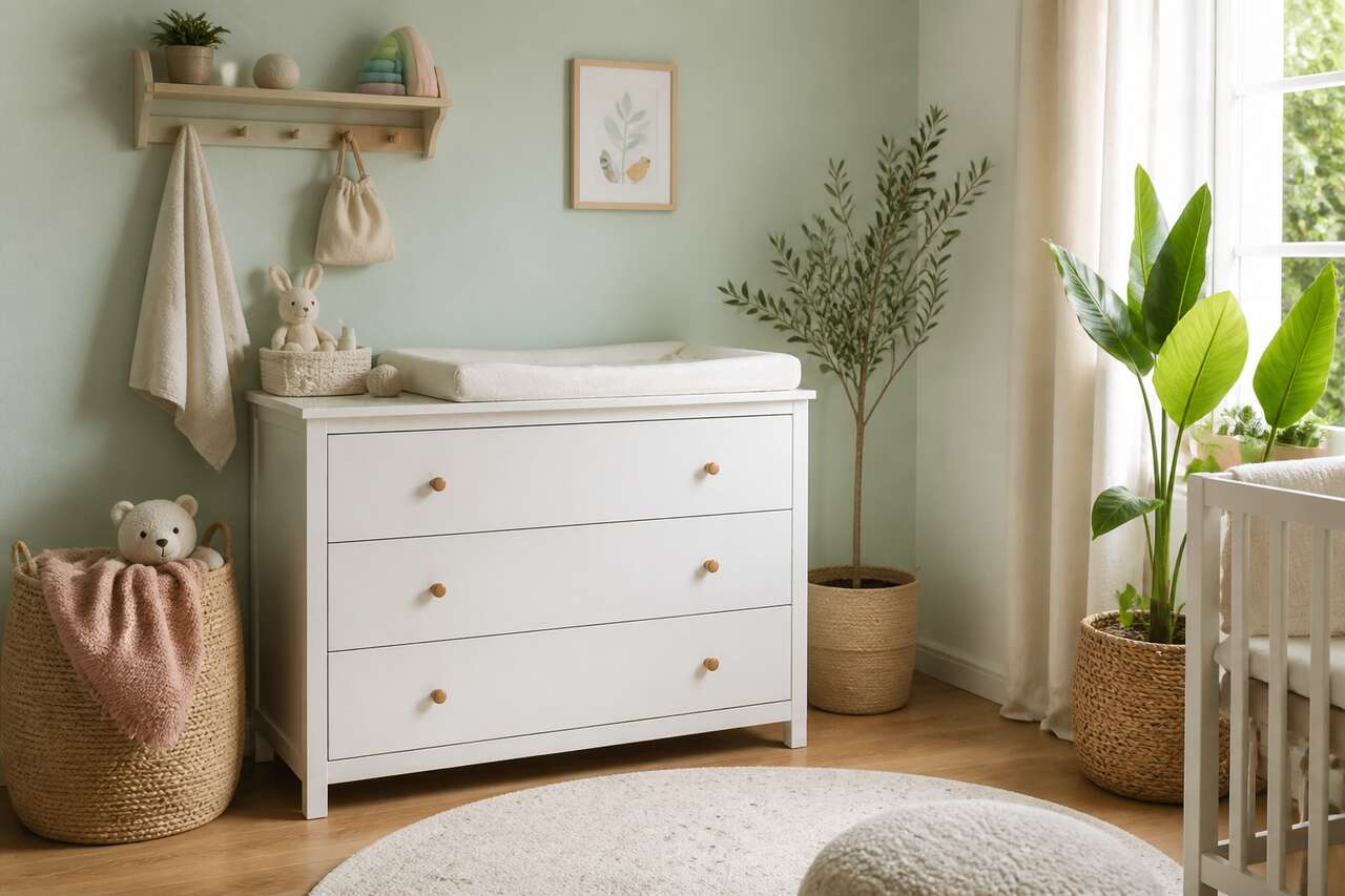 Où installer la table à langer ?