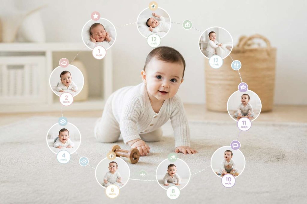 La première année de bébé en chiffres